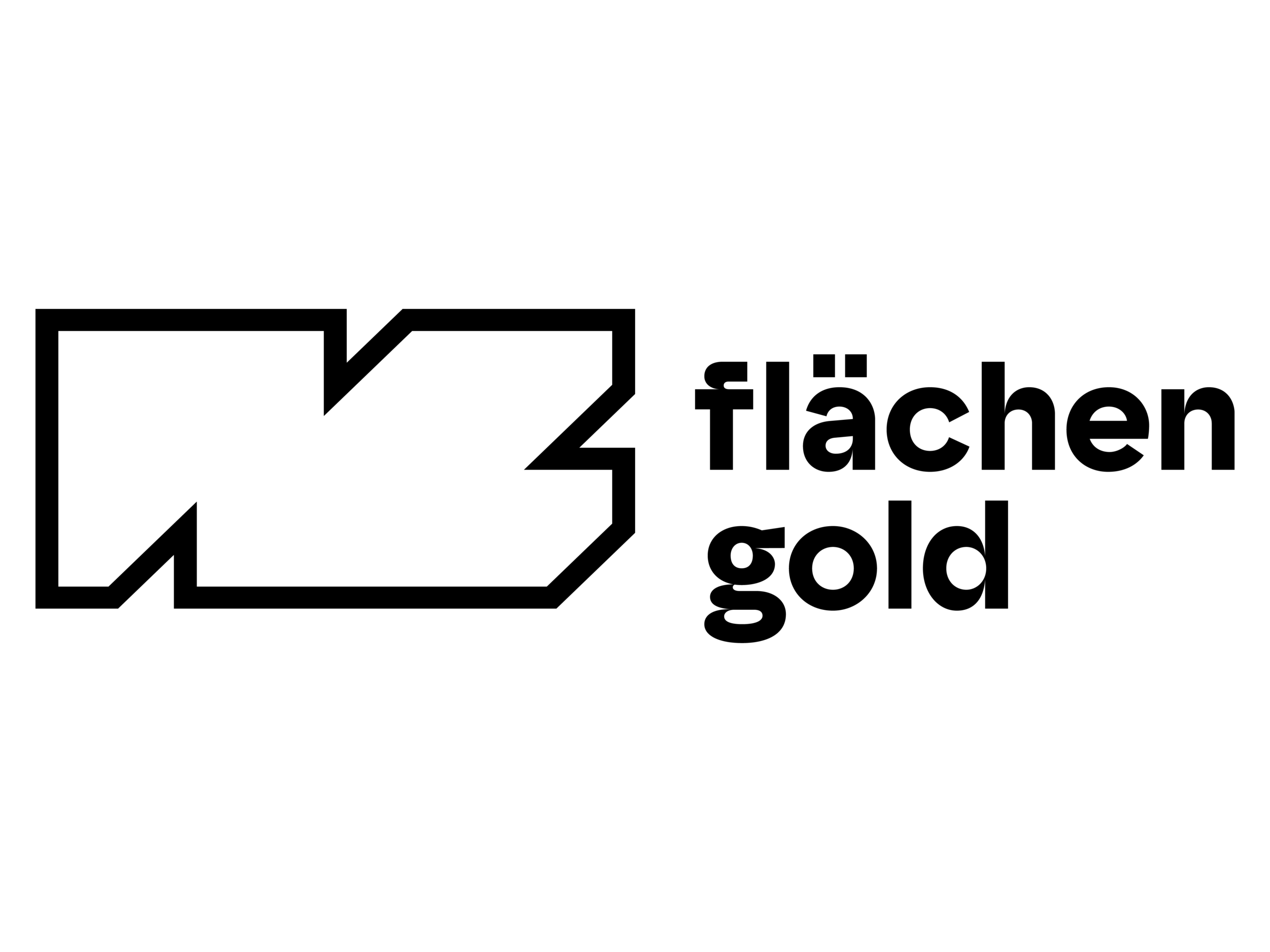 Logo von Flächengold, Teil der Firmengruppe Freund für Außenwerbung